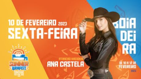 10/02 - Show Ana Castela - Sommer Bierfest Bbq em Treze Tilias