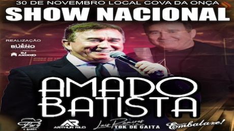 Amado Batista em Uruguaiana