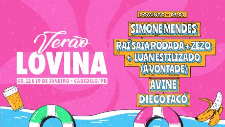 Verão Lovina - Simone Mendes | à Vontade | Avine Vinny | Diego Facó em Cabedelo