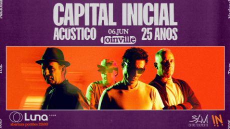 Capital Inicial Acústico 25 Anos em Joinville