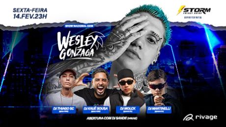 Show Nacional com DJ Wesley Gonzaga em Blumenau